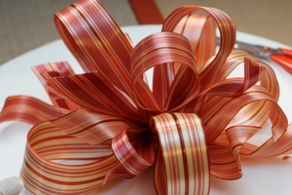 Close up of gift wraps