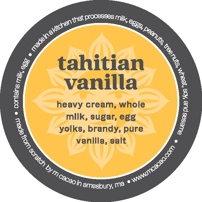 Tahitian Vanilla Ice Cream
